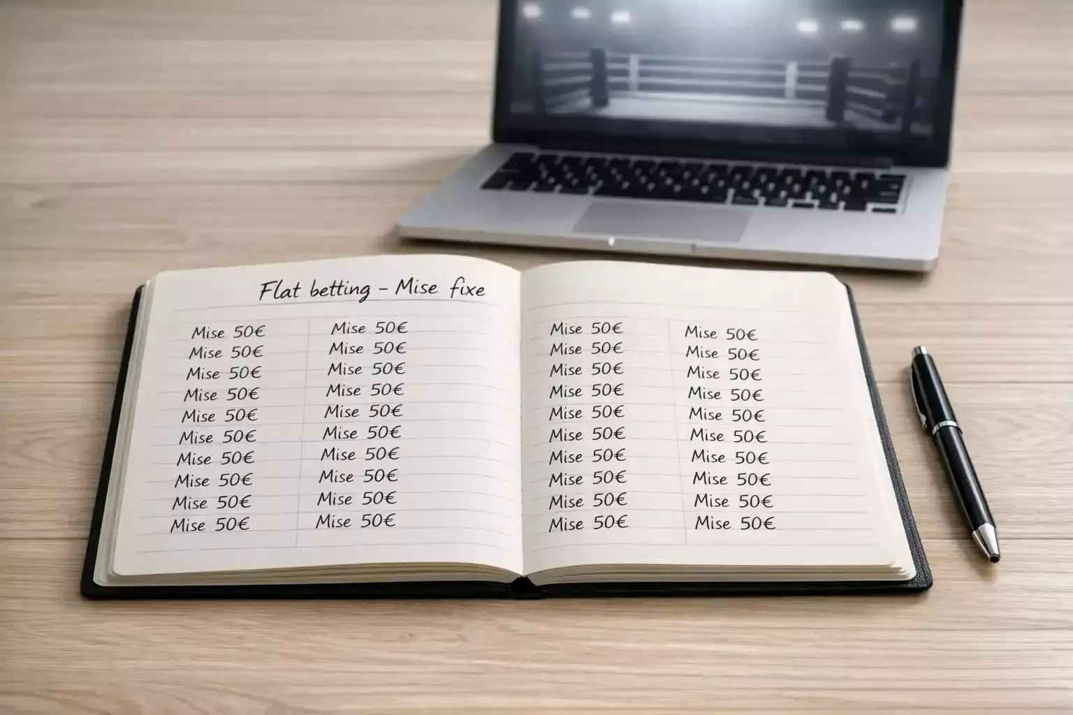 Le flat betting appliqué aux paris sur la boxe — stratégie de mise à unité fixe