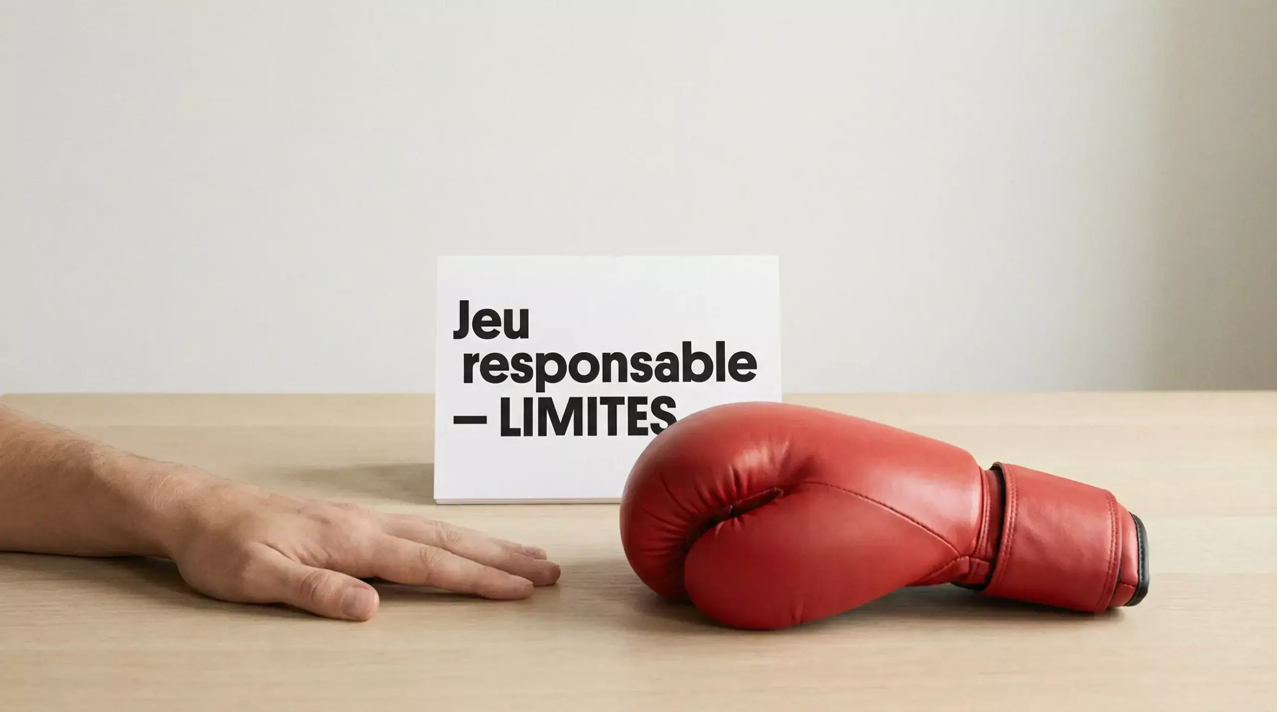 Jeu responsable dans les paris sportifs sur la boxe — limites et ressources d