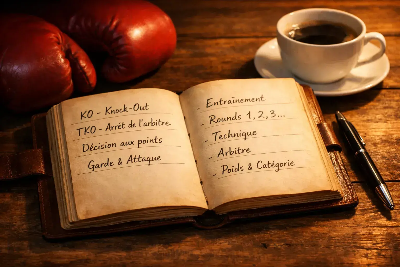 Glossaire complet des termes de paris sportifs sur la boxe